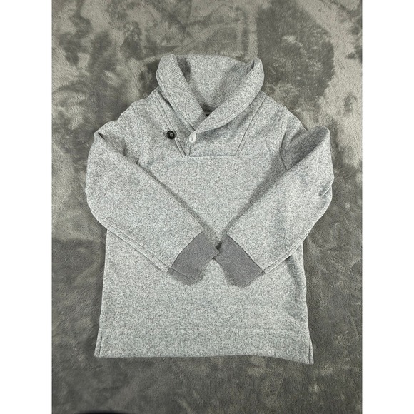 OshKosh B'gosh Kids Boys Shawl Collar Sweater Gray Size 8 - Picture 2 of 7